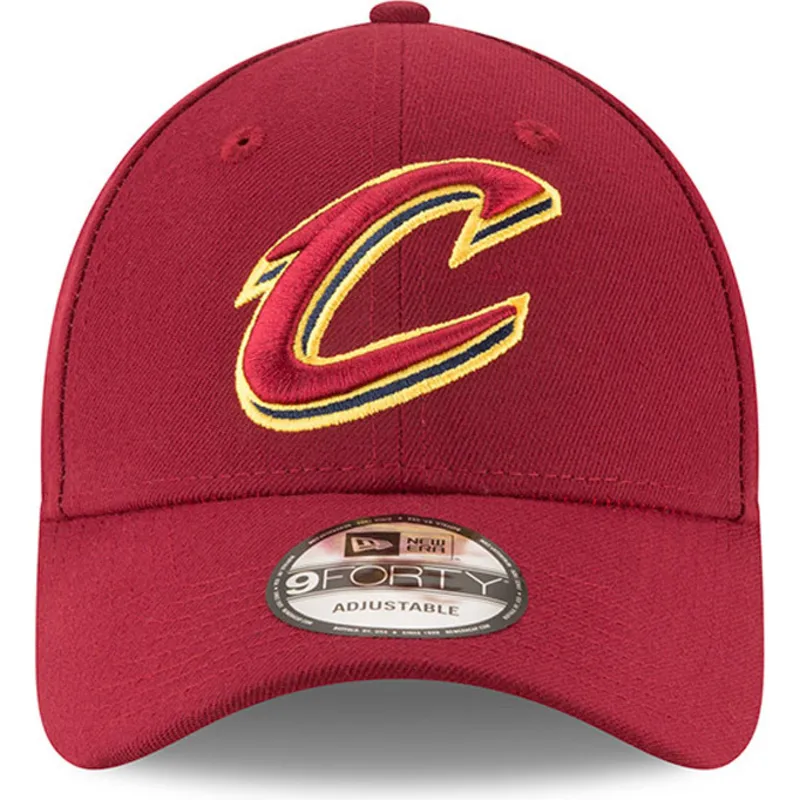 lippikset-kaareva-punainen-saadettava-nauha-9forty-the-league-cleveland-cavaliers-nba-new-era