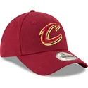 lippikset-kaareva-punainen-saadettava-nauha-9forty-the-league-cleveland-cavaliers-nba-new-era