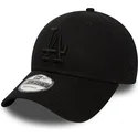 lippikset-kaareva-musta-saadettava-nauha-9forty-essential-los-angeles-dodgers-mlb-new-era