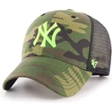 lippikset-kaareva-rekka-maastokuvio-snapback-new-york-yankees-mlb-47-brand