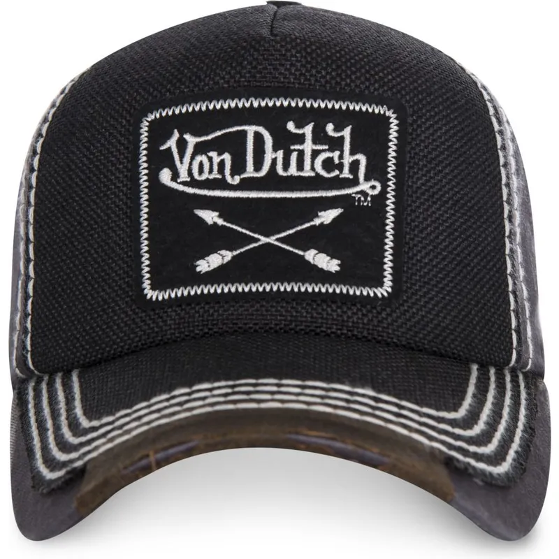 lippikset-kaareva-musta-saadettava-nauha-arrow01-von-dutch