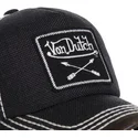 lippikset-kaareva-musta-saadettava-nauha-arrow01-von-dutch