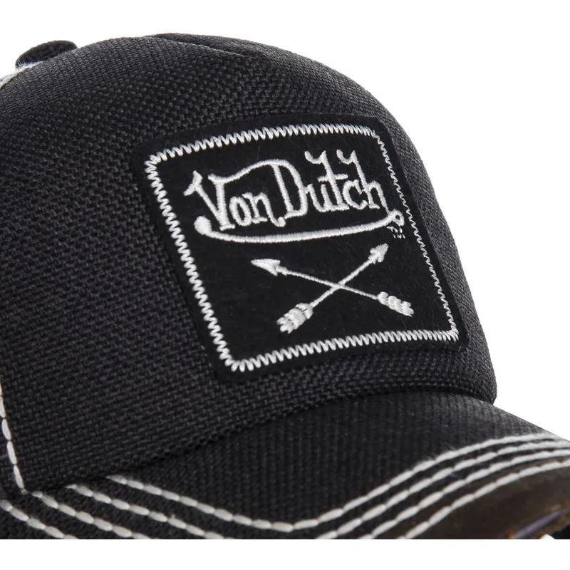 lippikset-kaareva-musta-saadettava-nauha-arrow01-von-dutch