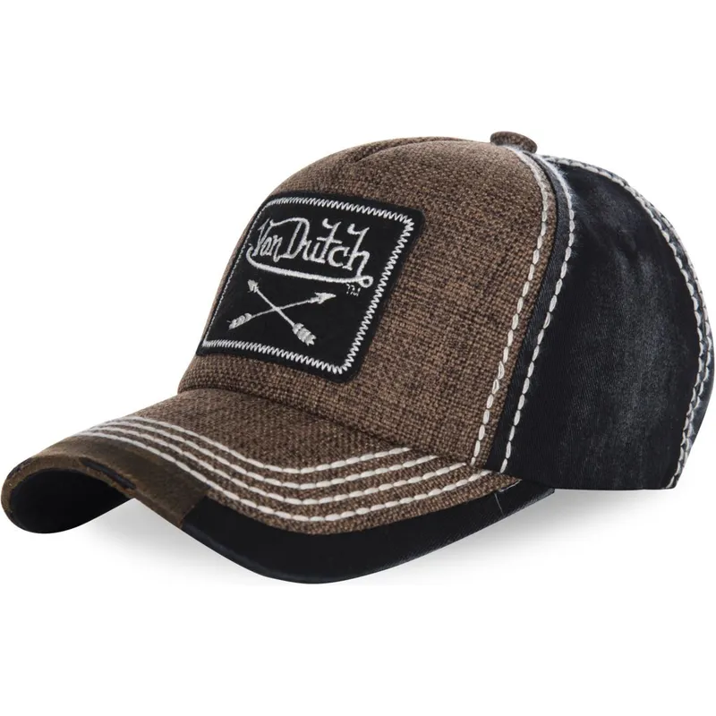 lippikset-kaareva-ruskea-saadettava-nauha-arrow02-von-dutch
