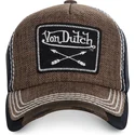 lippikset-kaareva-ruskea-saadettava-nauha-arrow02-von-dutch
