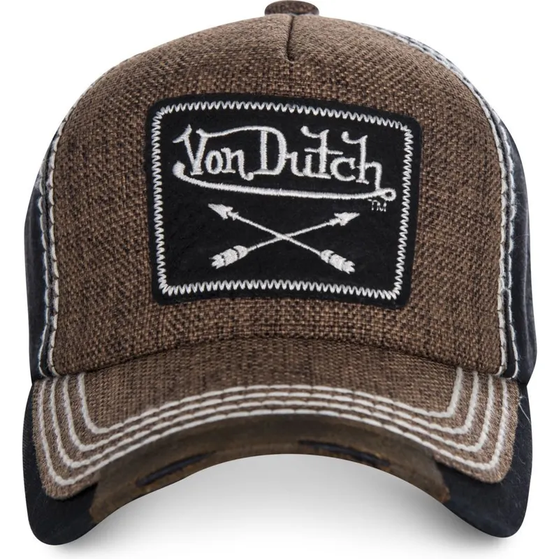 lippikset-kaareva-ruskea-saadettava-nauha-arrow02-von-dutch