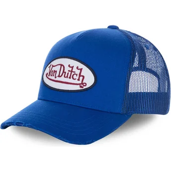 Cap kaareva blue snapback Von Dutch