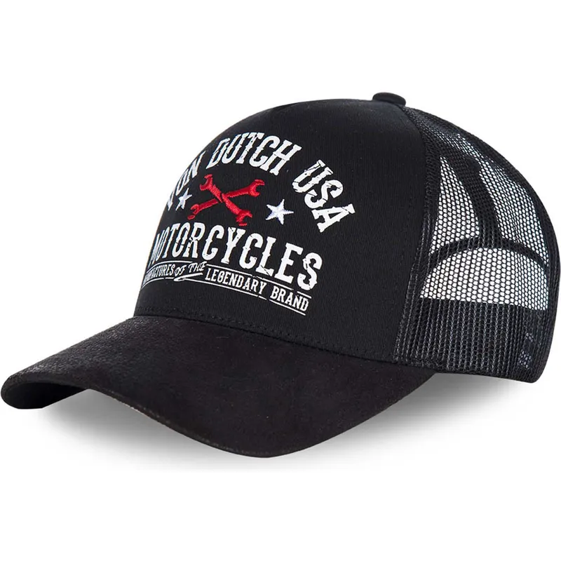 lippikset-kaareva-rekka-musta-snapback-garn2-von-dutch