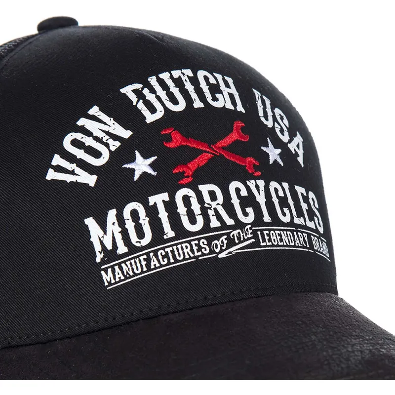 lippikset-kaareva-rekka-musta-snapback-garn2-von-dutch