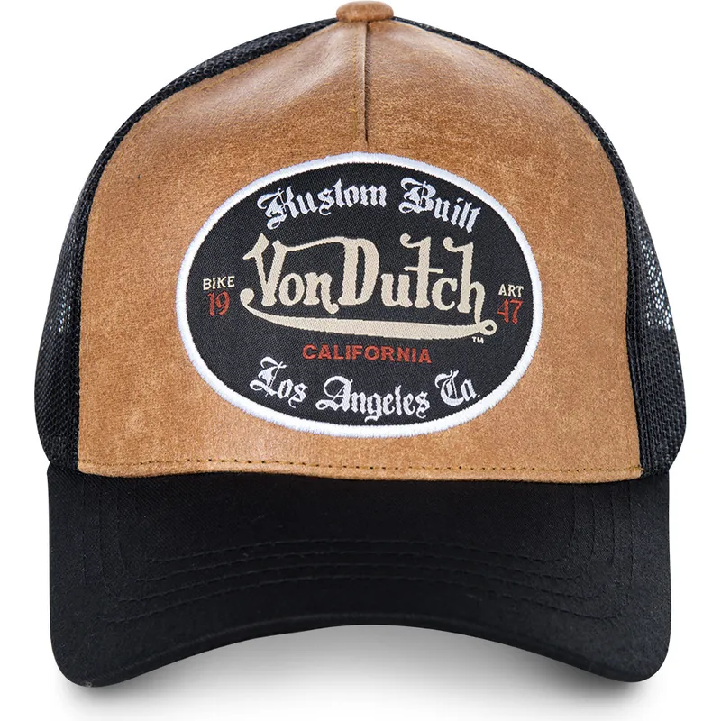 cap-kaareva-brown-snapback-von-dutch