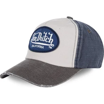 Cap kaareva white adjustable strap Von Dutch