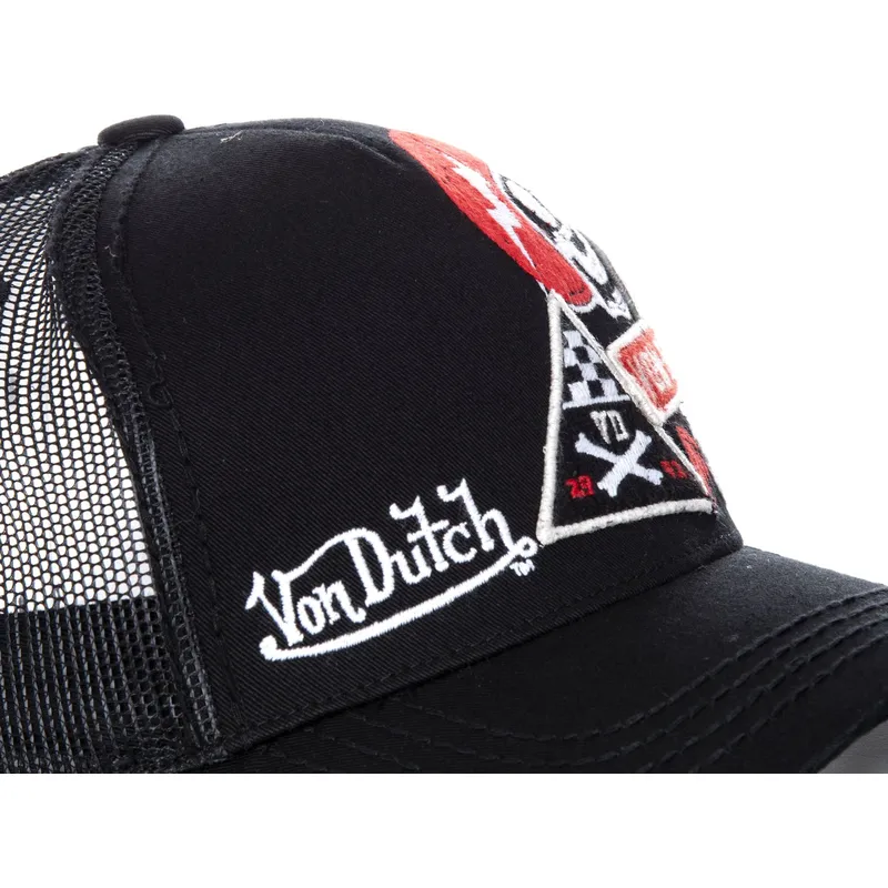 lippikset-kaareva-rekka-musta-snapback-murph2-von-dutch
