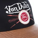 lippikset-kaareva-rekka-musta-snapback-pin-von-dutch