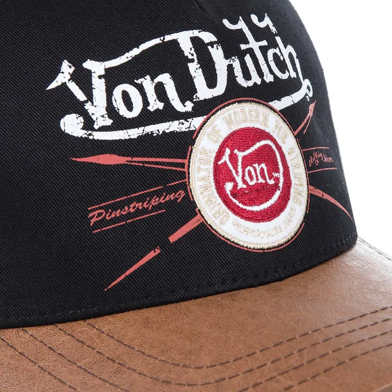 lippikset-kaareva-rekka-musta-snapback-pin-von-dutch