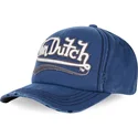 von-dutch-curved-brim-signa02-blue-adjustable-cap