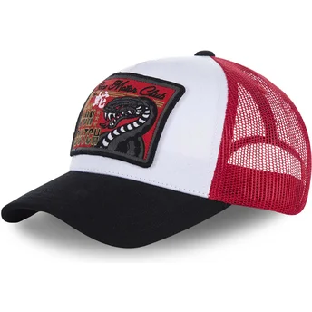 lippikset-kaareva-rekka-valkoinen-snapback-snake-von-dutch