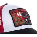 lippikset-kaareva-rekka-valkoinen-snapback-snake-von-dutch