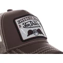 lippikset-kaareva-rekka-ruskea-snapback-square2b-von-dutch