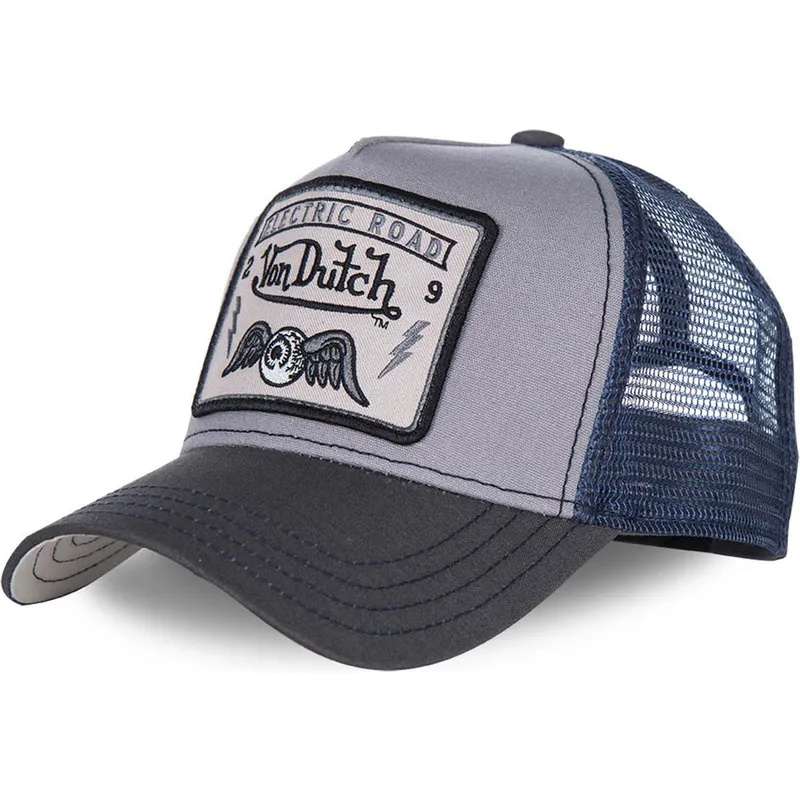 lippikset-kaareva-rekka-harmaa-snapback-square3b-von-dutch
