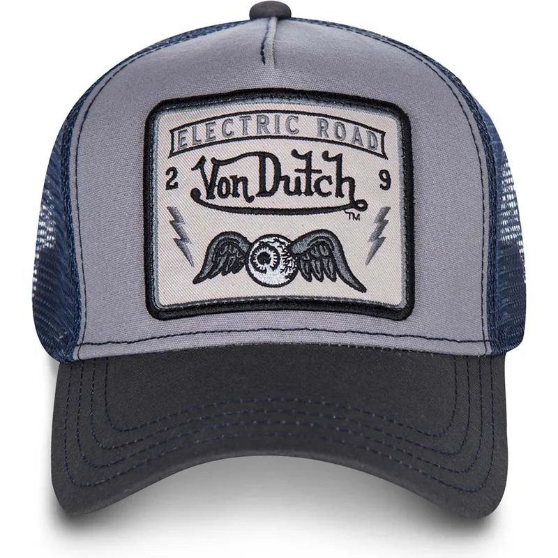 lippikset-kaareva-rekka-harmaa-snapback-square3b-von-dutch