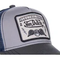 lippikset-kaareva-rekka-harmaa-snapback-square3b-von-dutch