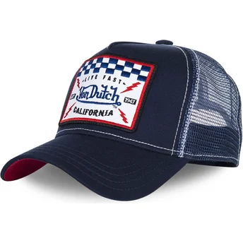 lippikset-kaareva-rekka-laivastonsininen-snapback-square5b-von-dutch