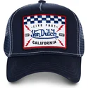 lippikset-kaareva-rekka-laivastonsininen-snapback-square5b-von-dutch