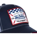 lippikset-kaareva-rekka-laivastonsininen-snapback-square5b-von-dutch