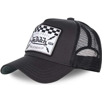 Cap kaareva black snapback Von Dutch