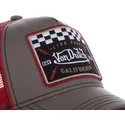 lippikset-kaareva-rekka-ruskea-snapback-square17-von-dutch