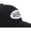 von-dutch-curved-brim-suede7-black-adjustable-cap