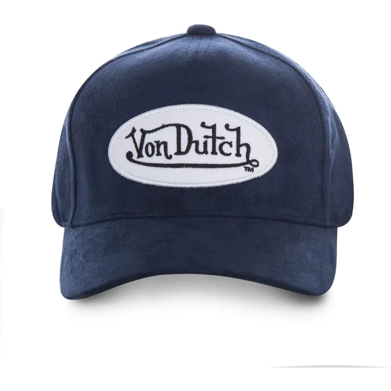 lippikset-kaareva-laivastonsininen-saadettava-nauha-suede8-von-dutch