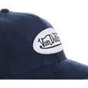 lippikset-kaareva-laivastonsininen-saadettava-nauha-suede8-von-dutch