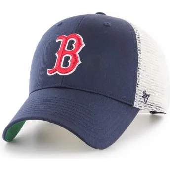 lippikset-kaareva-rekka-laivastonsininen-snapback-boston-red-sox-mlb-47-brand