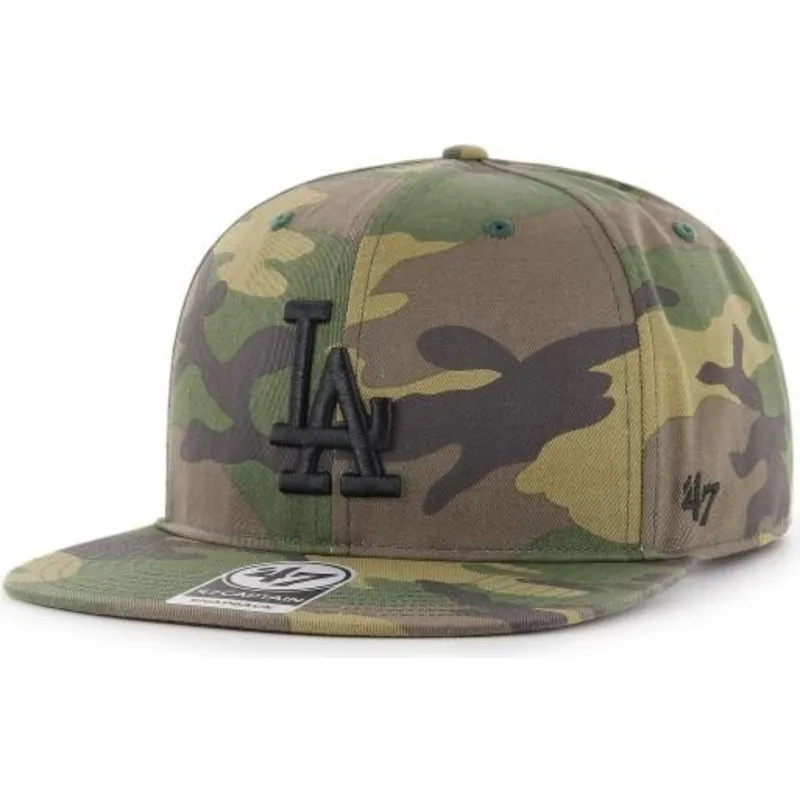 lippikset-littea-maastokuvio-snapback-los-angeles-dodgers-mlb-47-brand