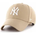 lippikset-kaareva-beige-saadettava-nauha-new-york-yankees-mlb-47-brand