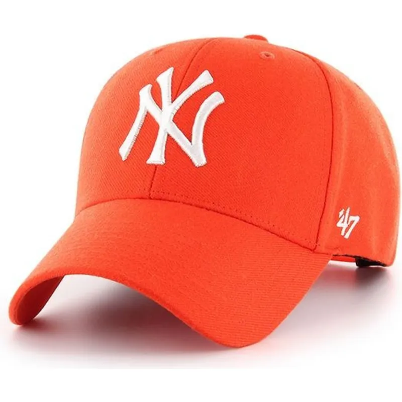 lippikset-kaareva-oranssi-saadettava-nauha-brillante-new-york-yankees-mlb-47-brand