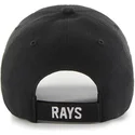 lippikset-kaareva-musta-saadettava-nauha-tampa-bay-rays-mlb-47-brand