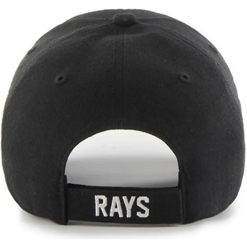 lippikset-kaareva-musta-saadettava-nauha-tampa-bay-rays-mlb-47-brand