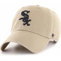 lippikset-kaareva-beige-saadettava-nauha-chicago-white-sox-mlb-47-brand