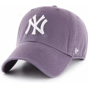 lippikset-kaareva-violetti-saadettava-nauha-new-york-yankees-mlb-47-brand