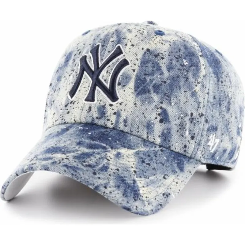lippikset-kaareva-sininen-saadettava-nauha-new-york-yankees-mlb-47-brand