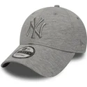 lippikset-kaareva-harmaa-saadettava-nauha-9forty-new-york-yankees-mlb-new-era