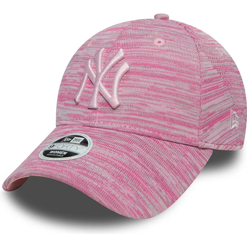 lippikset-kaareva-vaaleanpunainen-saadettava-nauha-9forty-new-york-yankees-mlb-new-era