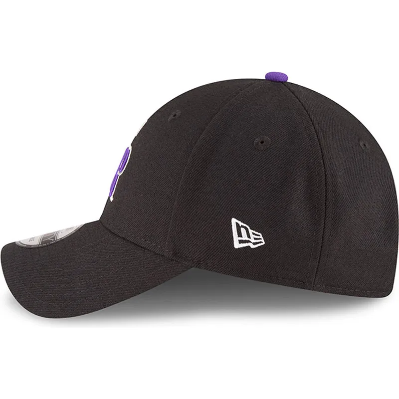 lippikset-kaareva-musta-saadettava-nauha-9forty-the-league-colorado-rockies-mlb-new-era