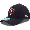 lippikset-kaareva-laivastonsininen-saadettava-nauha-9forty-the-league-minnesota-twins-mlb-new-era