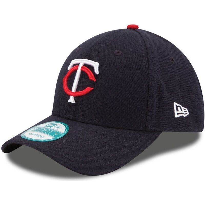 lippikset-kaareva-laivastonsininen-saadettava-nauha-9forty-the-league-minnesota-twins-mlb-new-era