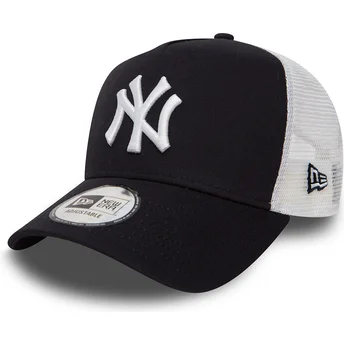 Cap kaareva navy blue snapback Clean A Frame 2 New York Yankees MLB New Era