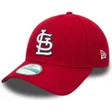 lippikset-kaareva-punainen-saadettava-nauha-9forty-the-league-st-louis-cardinals-mlb-new-era