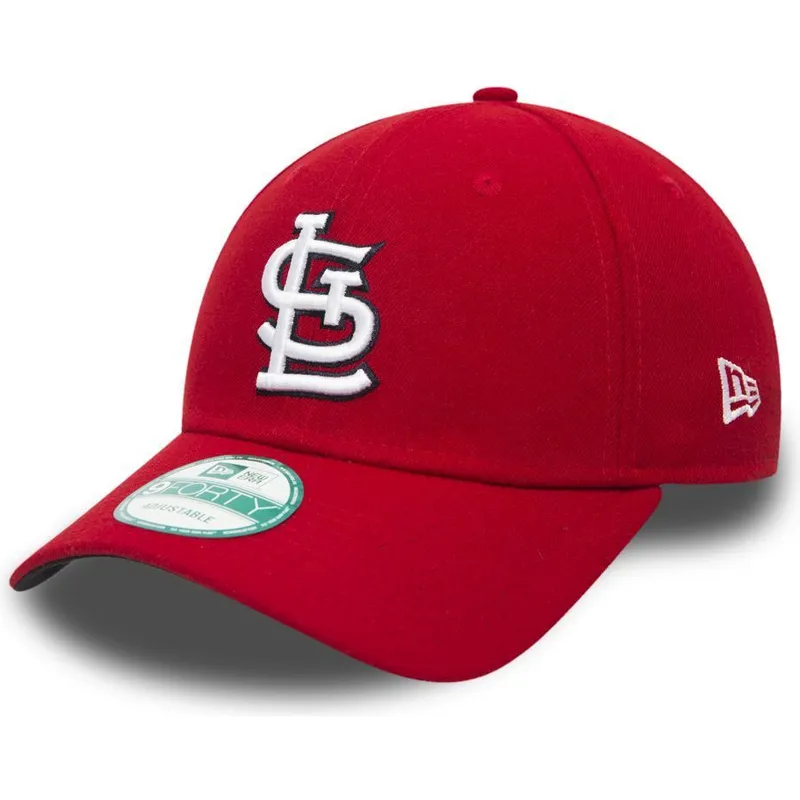lippikset-kaareva-punainen-saadettava-nauha-9forty-the-league-st-louis-cardinals-mlb-new-era
